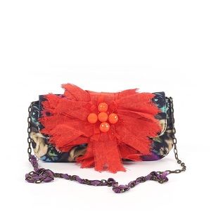 Lanvin for H&M limited edition flower bag NWT